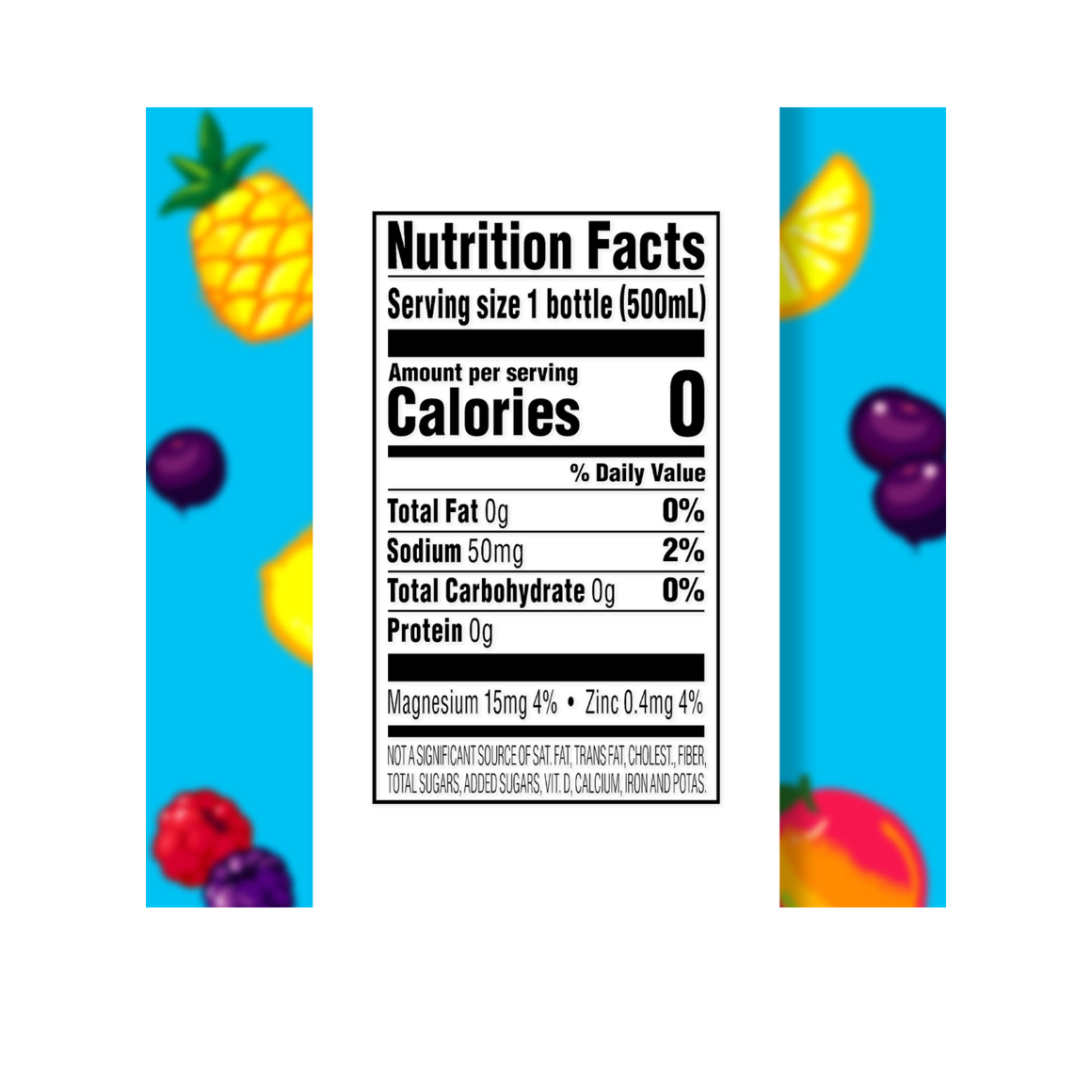 Splash Blast™ Variety Flavored Water Beverage 16.9 Fl Oz Plastic Bottles (24 Pack) Image4