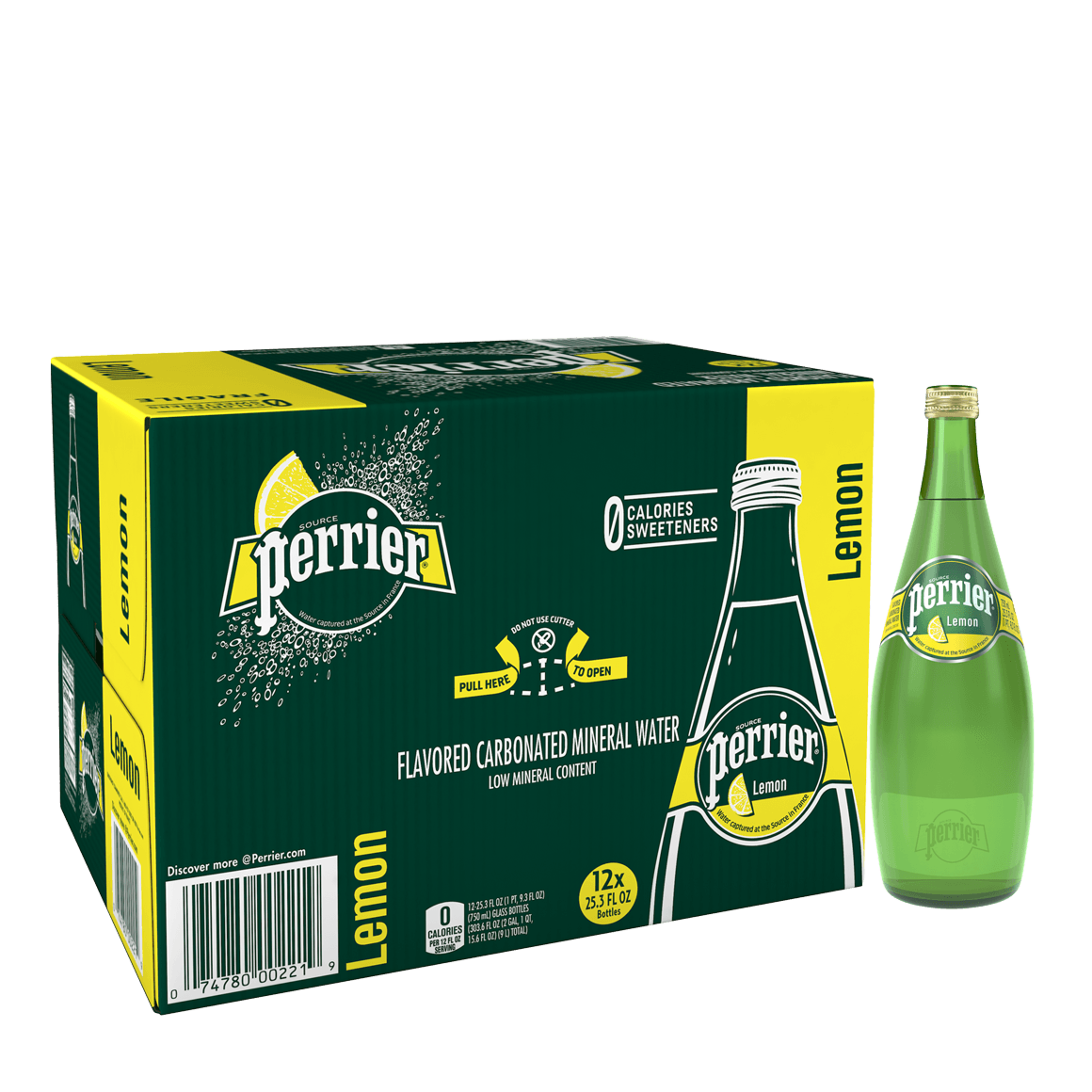 Perrier® Carbonated Mineral Water - Lemon
