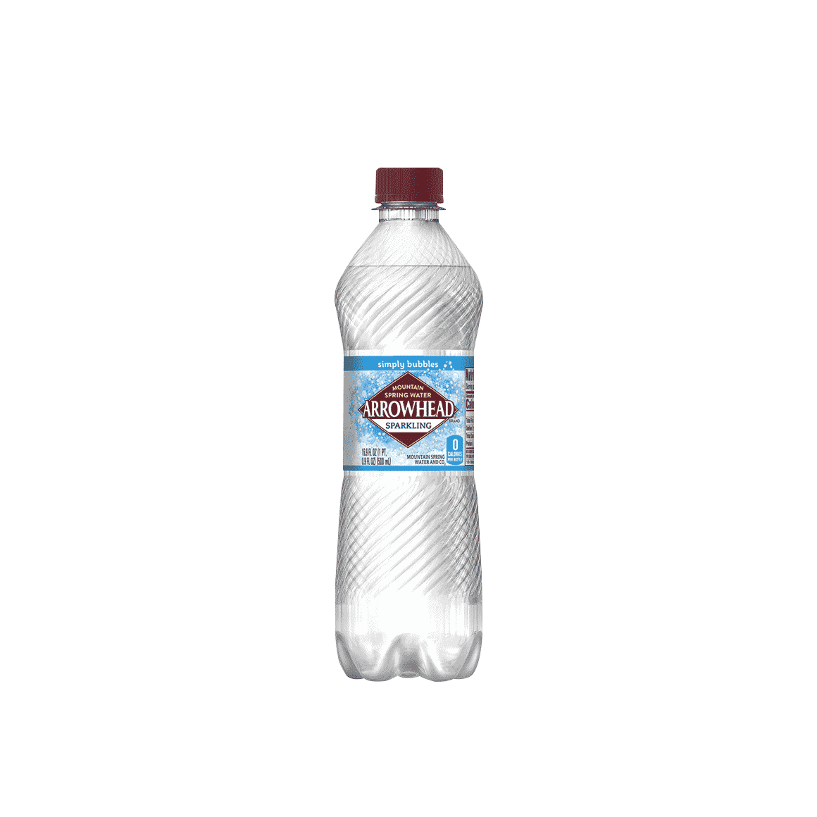 Arrowhead® Brand Sparkling 100% Mountain Spring Water - Simply Bubbles Image1