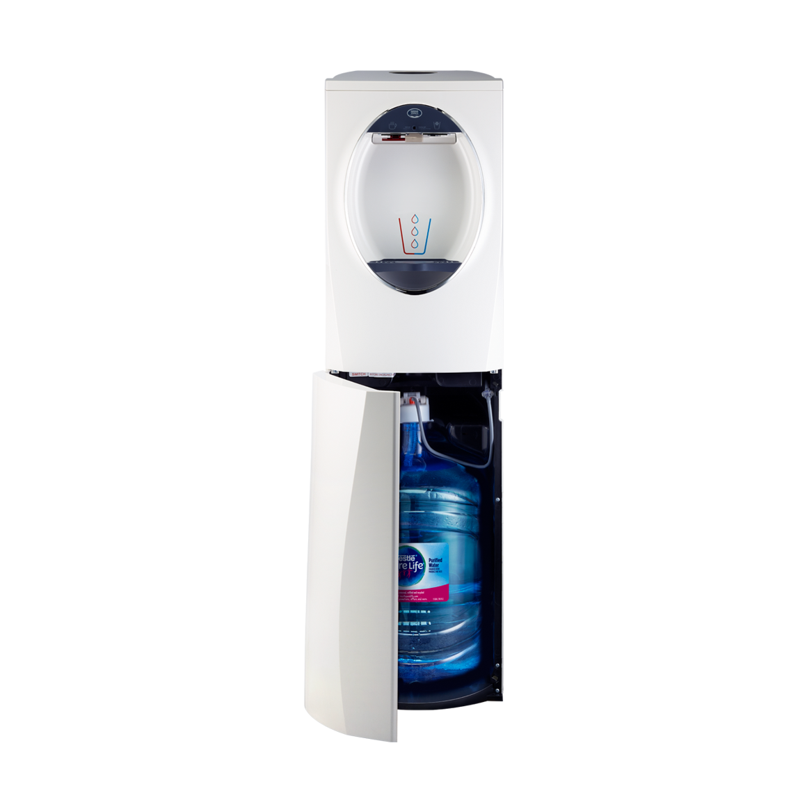 Lumina Hot & Cold Bottom Load Water Dispensers in White ReadyRefresh