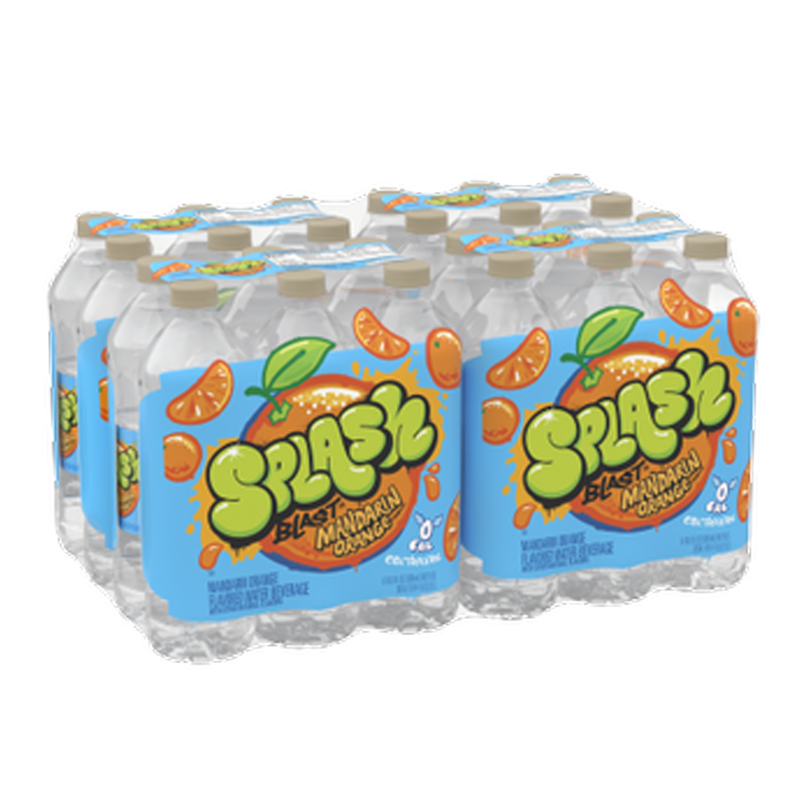 Splash Blast™ Mandarin Orange Flavored Water 16 ounce 24Pack