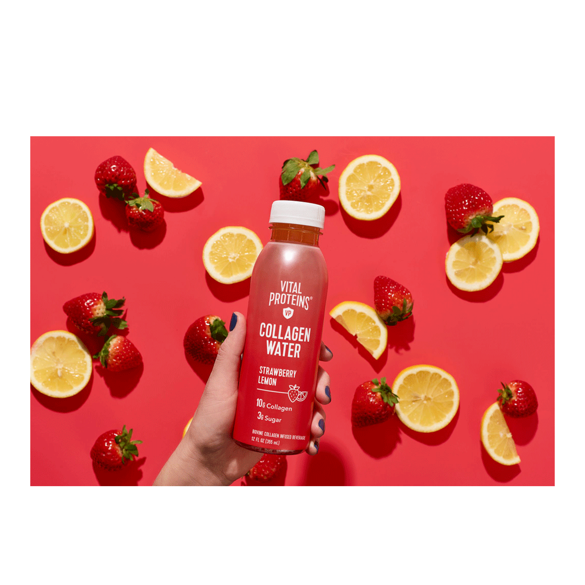 Vital Proteins Collagen Water™ Strawberry Lemon Image5