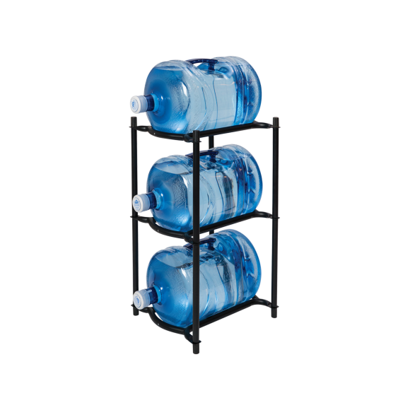 Modular Water Bottle Rack - Black