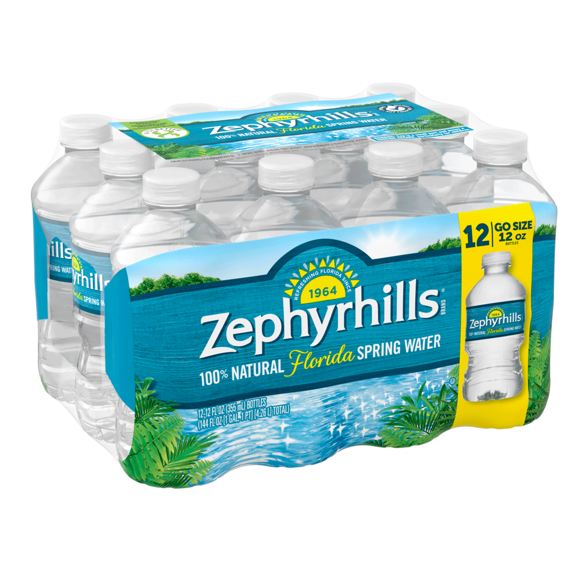 高知インター店 Zephyrhills Natural Spring Water 12 Fl Oz Bottle Pack Of 15 Total 180 Fucoa Cl