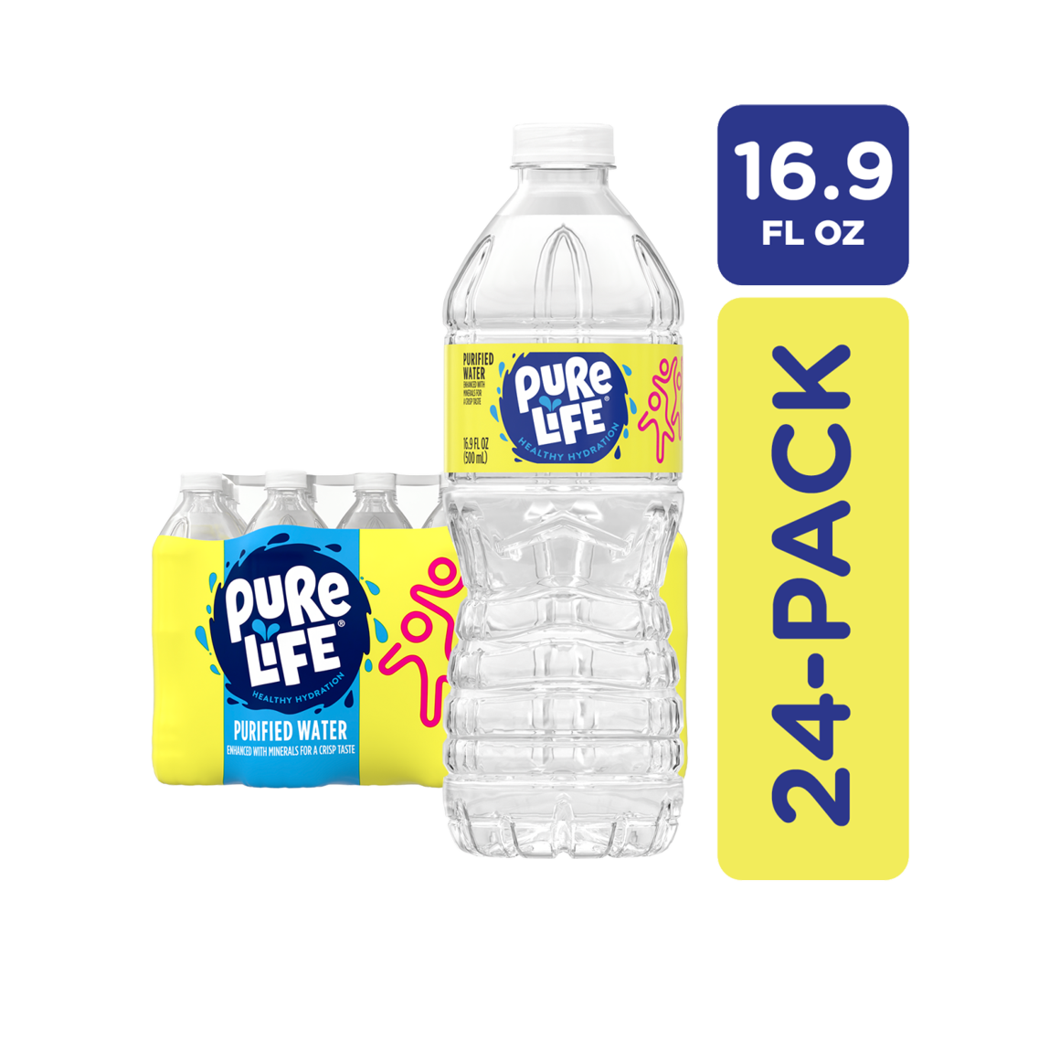 16 ounce pure life purified bottled water 24 pack Image4