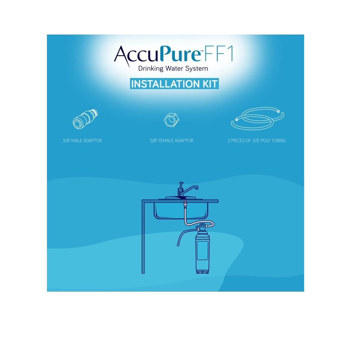 how to install an accupure water filter Image1