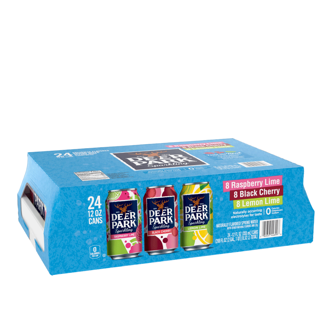Deer Park® Rainbow Flavored Sparkling Water Variety Pack Image1