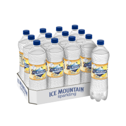 Ice Mountain® Brand Sparkling 100% Natural Spring Water - Lemon Ginger Ice Mountain® Brand Sparkling 100% Natural Spring Water - Lemon Ginger