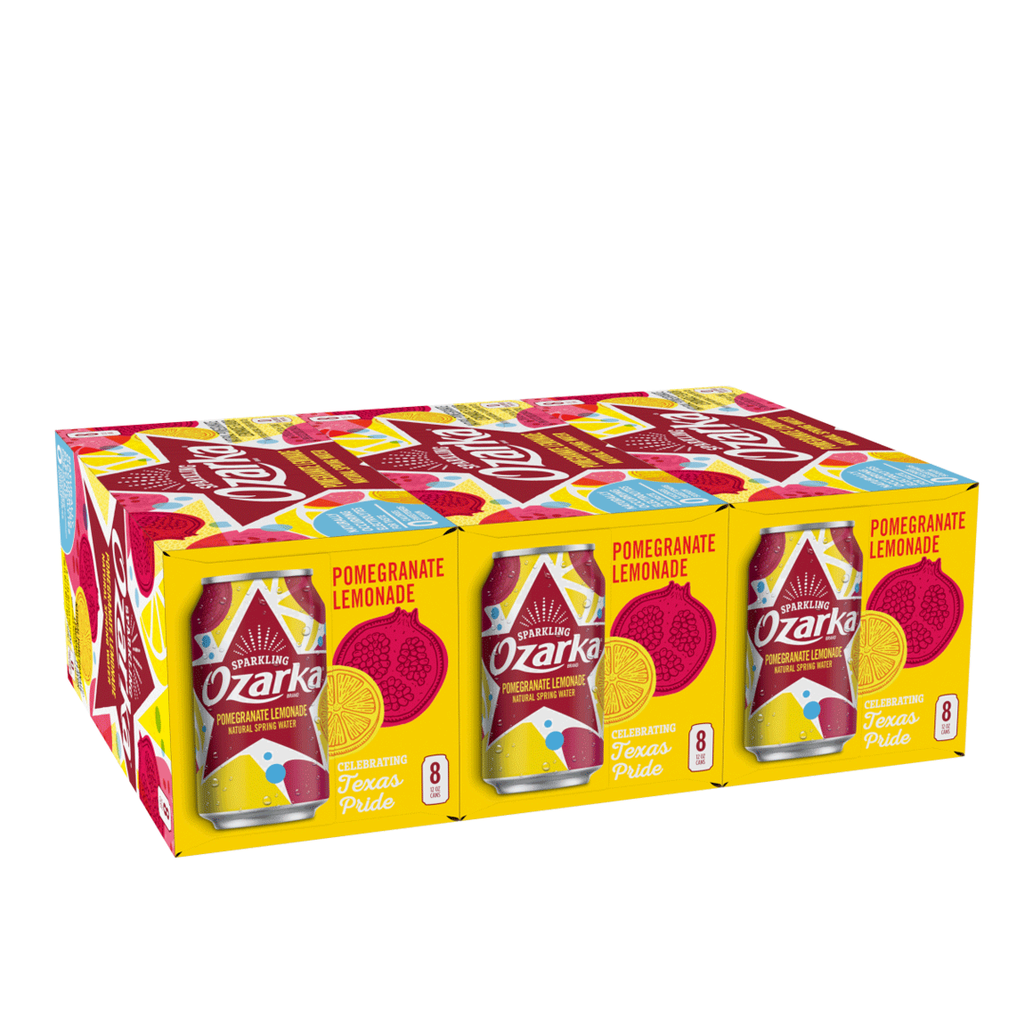 Ozarka® Pomegranate Lemonade Sparkling Water Image1