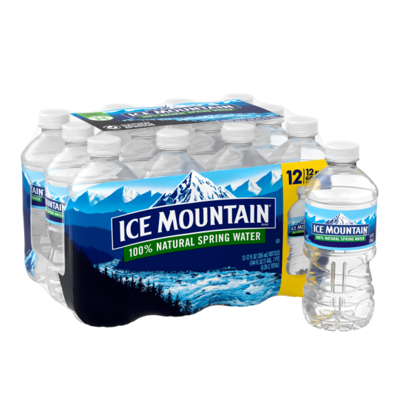 Ice Mountain® 100% Natural Spring Water