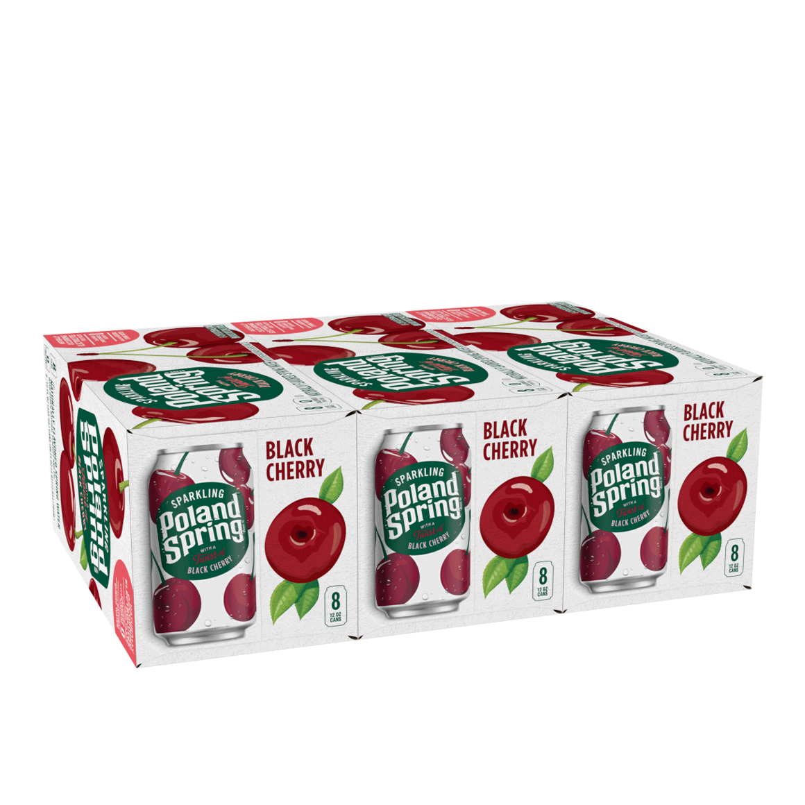 Poland Spring® Black Cherry Sparkling Water Image1