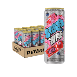 Splash NRG™ Super Berry Flavored Sparkling Energy Water Beverage 11.5 Fl Oz Sleek Can (12 Pack)