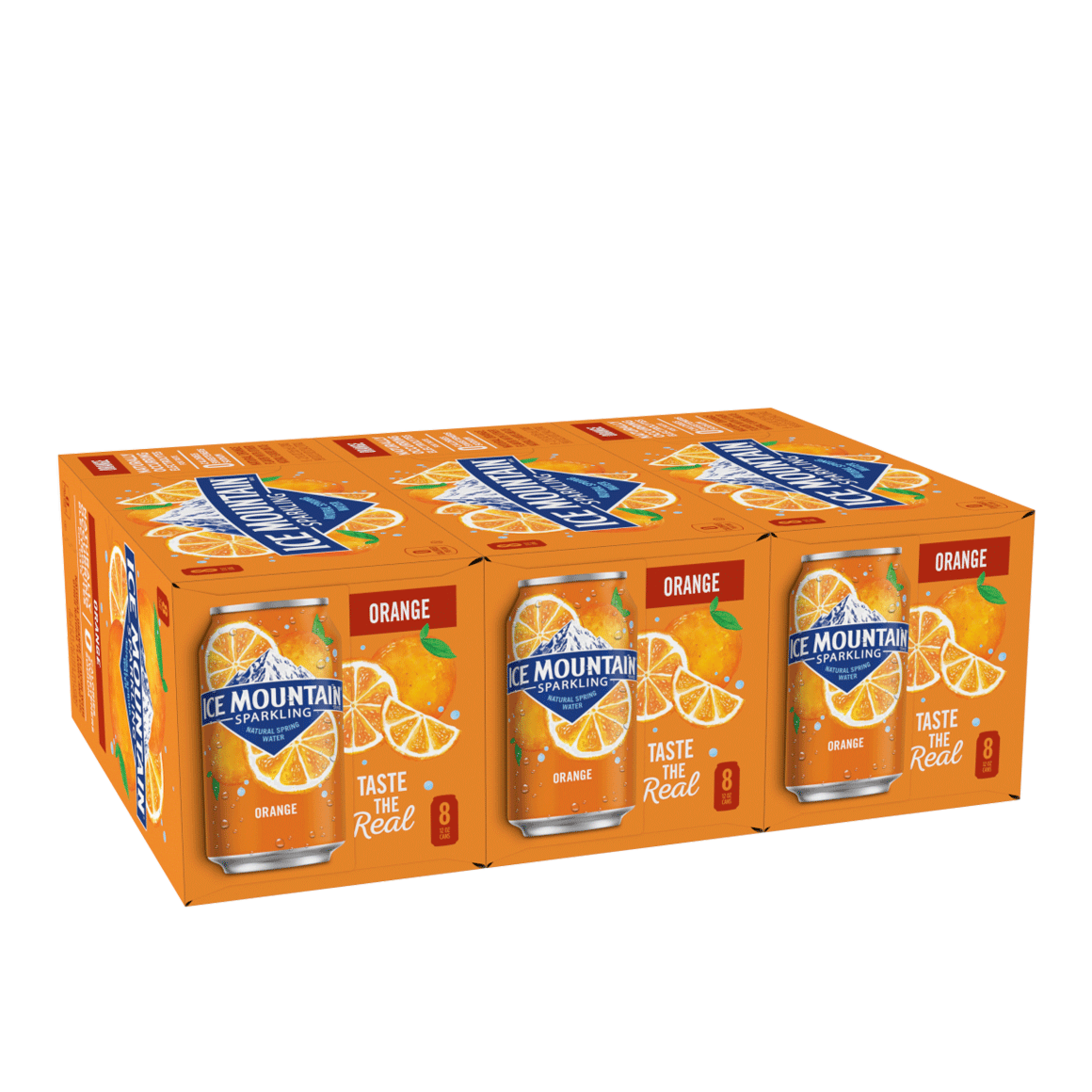 Ice Mountain® Orange Sparkling Water Image1