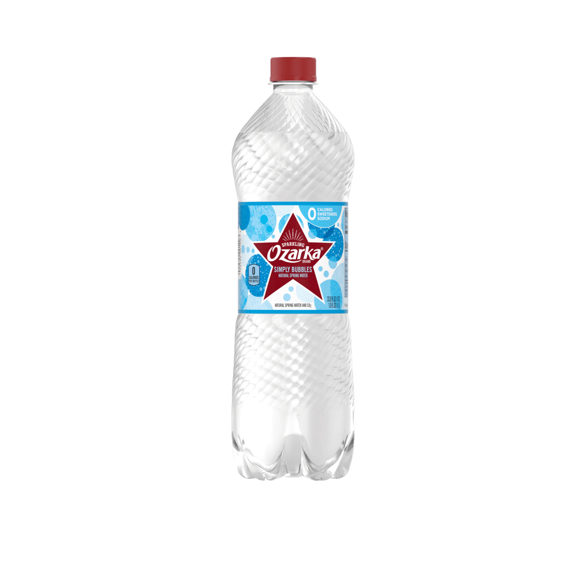 Ozarka® Brand Sparkling 100% Natural Spring Water - Simply Bubbles Image2