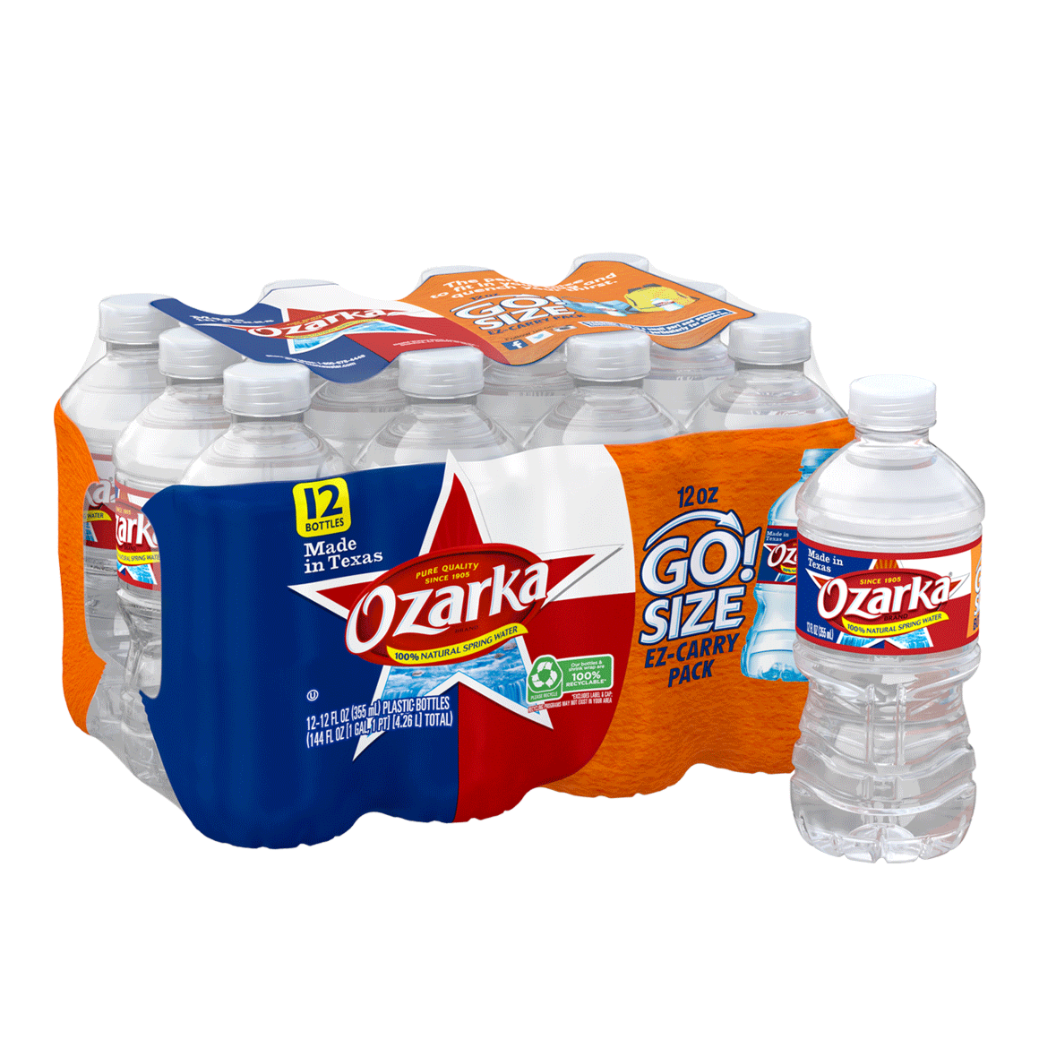 Ozarka® 100% Natural Spring Water