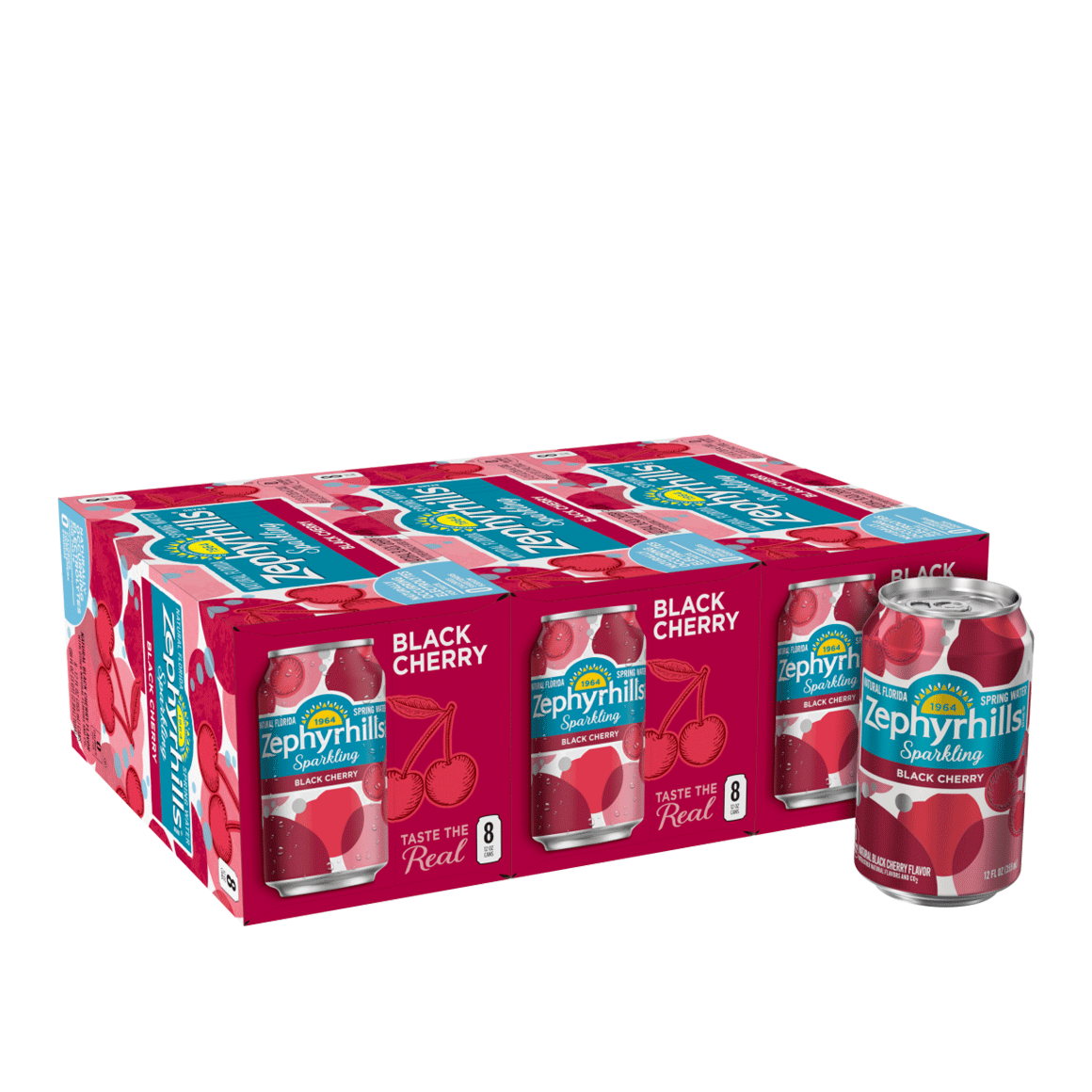 Zephyrhills® Black Cherry Sparkling Water
