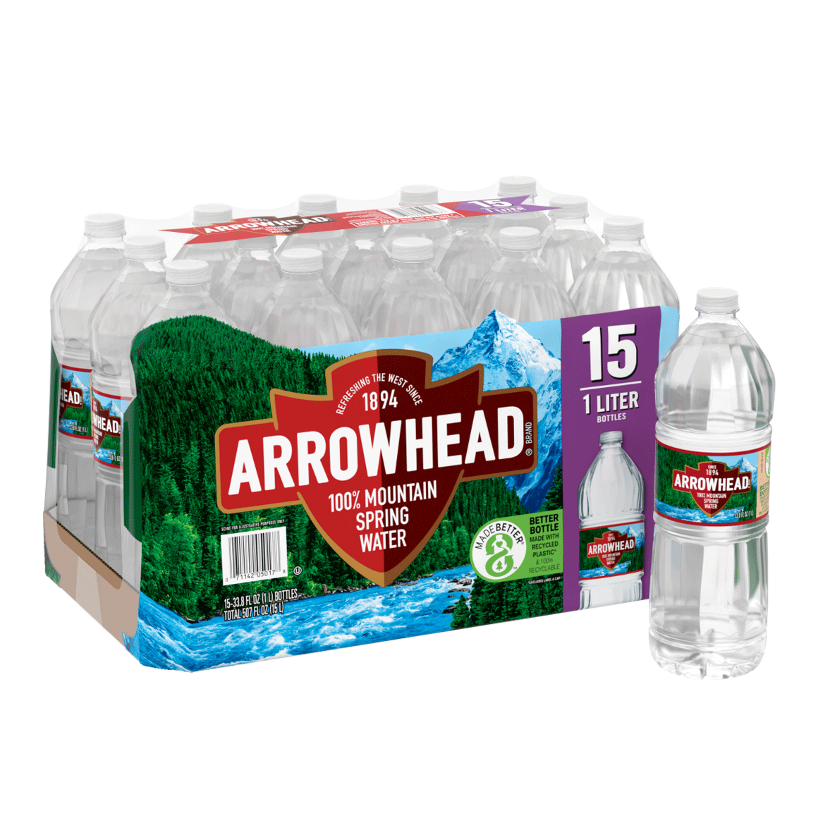 Arrowhead® 100% Mountain Spring Water