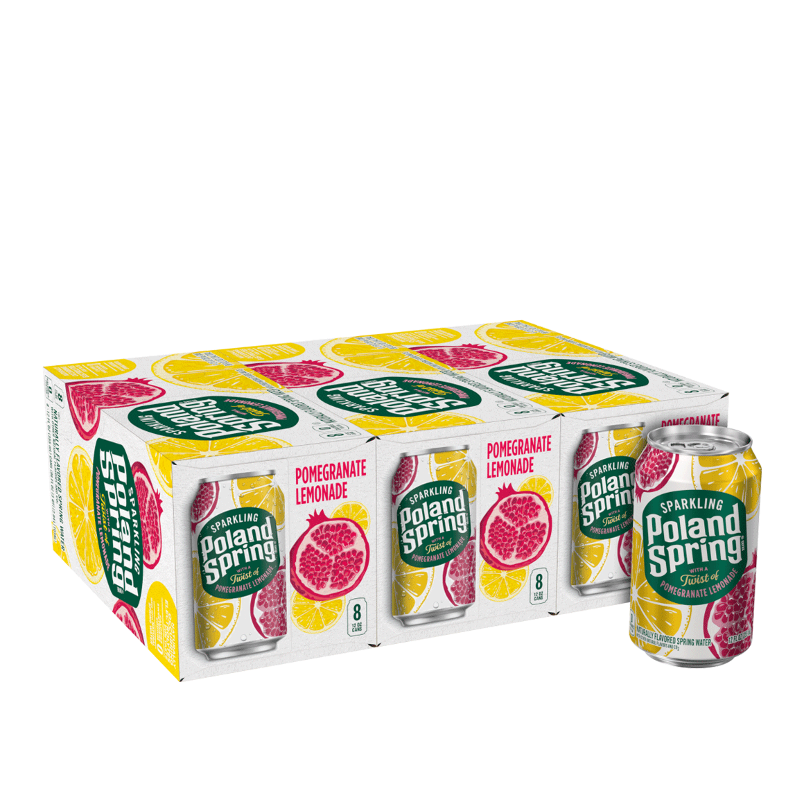 Poland Spring® Pomegranate Lemonade Sparkling Water