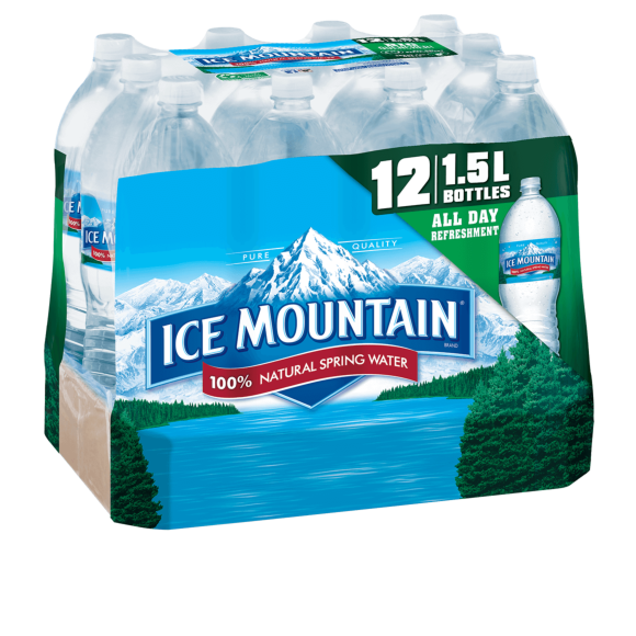 Ice Mountain® Spring Water 1.5 Liter 12Pack ReadyRefresh