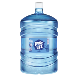 Pure Life Purified Water, 5 Gallon, Plastic Bottled Water Jug