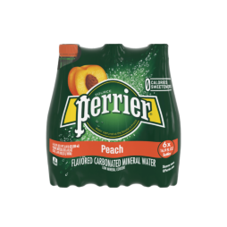 Perrier® Sparkling Carbonated Mineral Water - Peach Perrier® Sparkling Carbonated Mineral Water - Peach