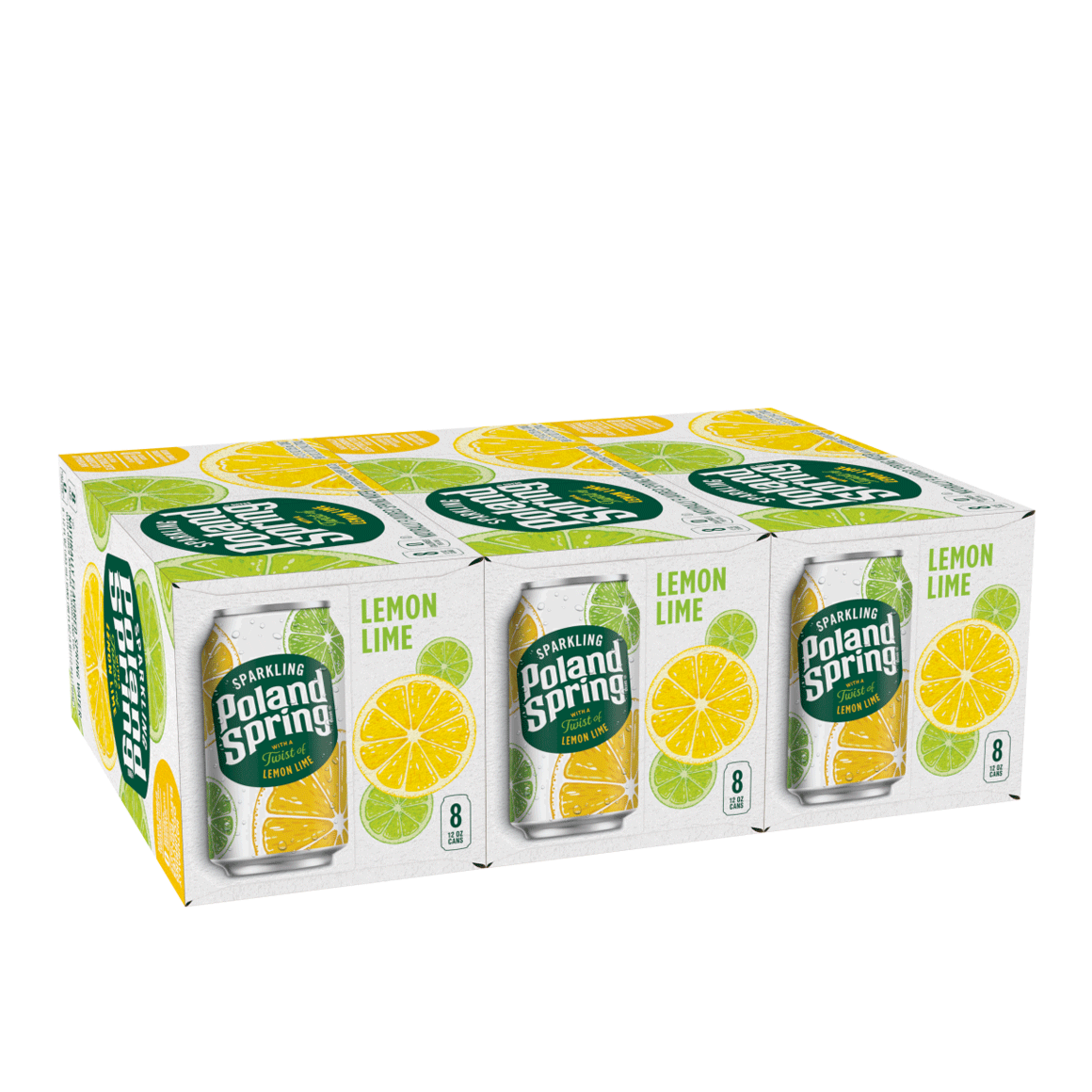 Poland Spring® Lemon Lime Sparkling Water Image1
