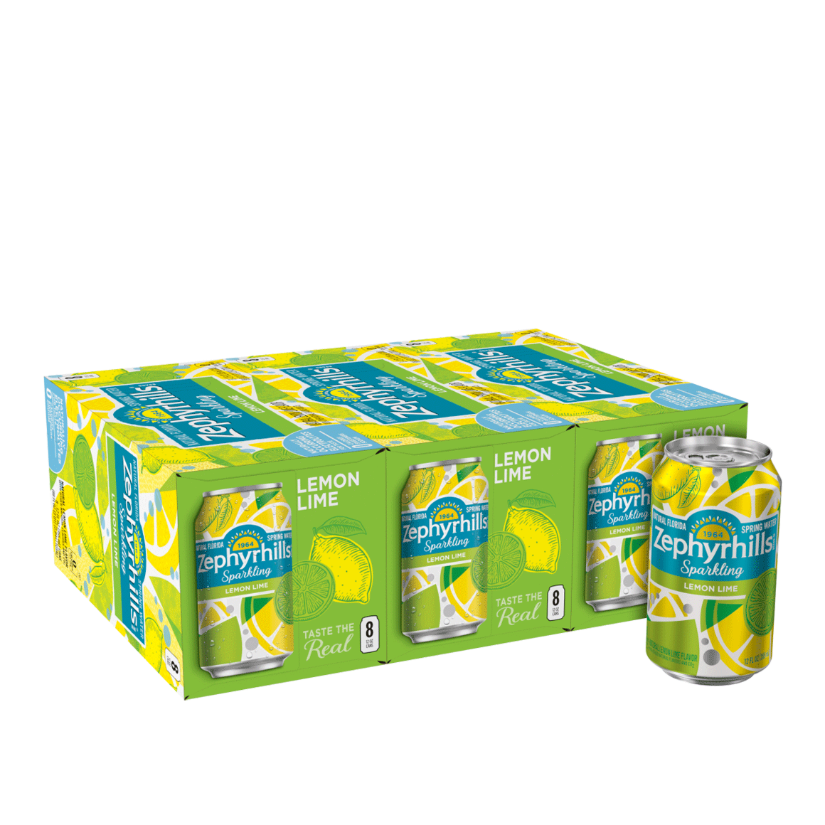 Zephyrhills® Lemon Lime Sparkling Water