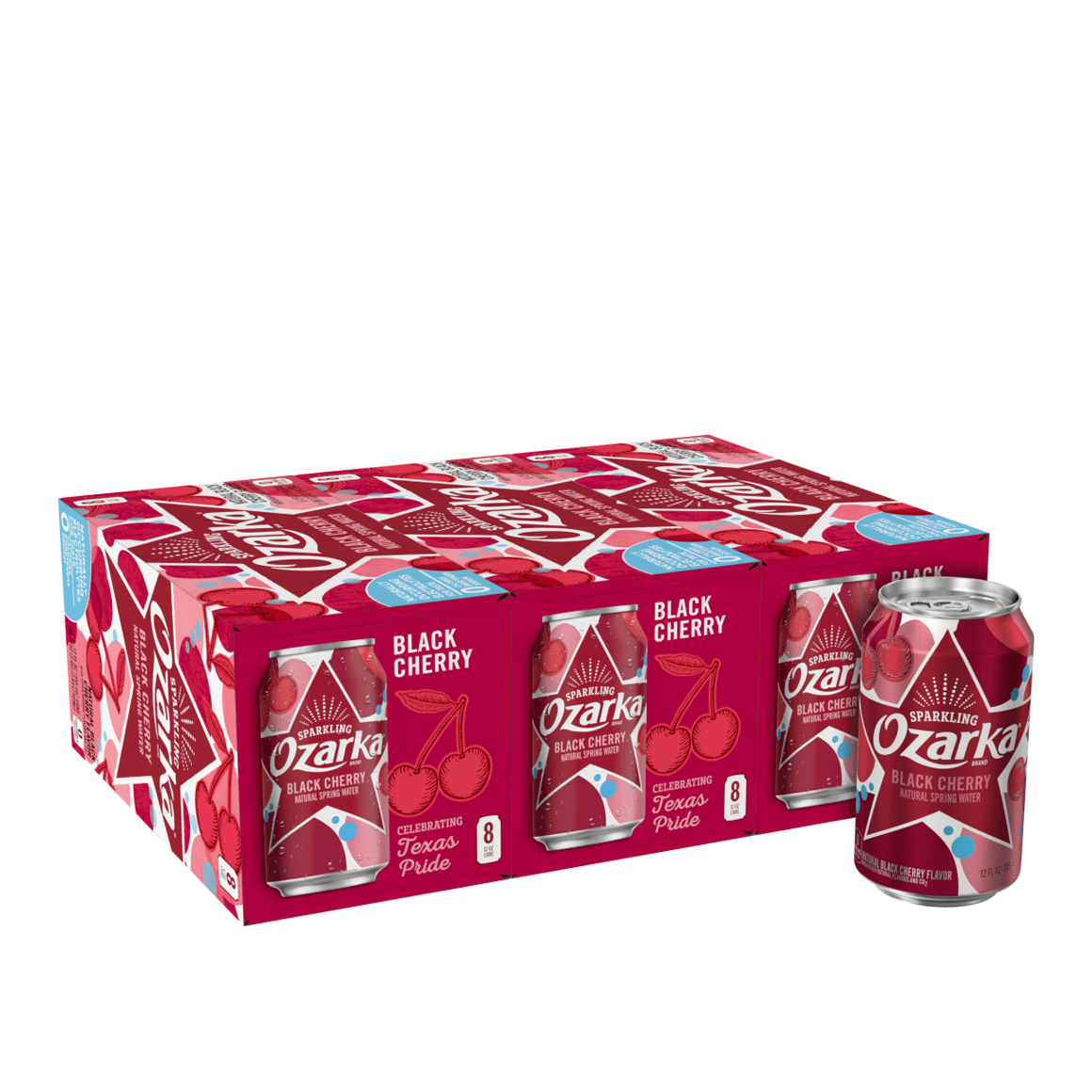 Ozarka® Black Cherry Sparkling Water