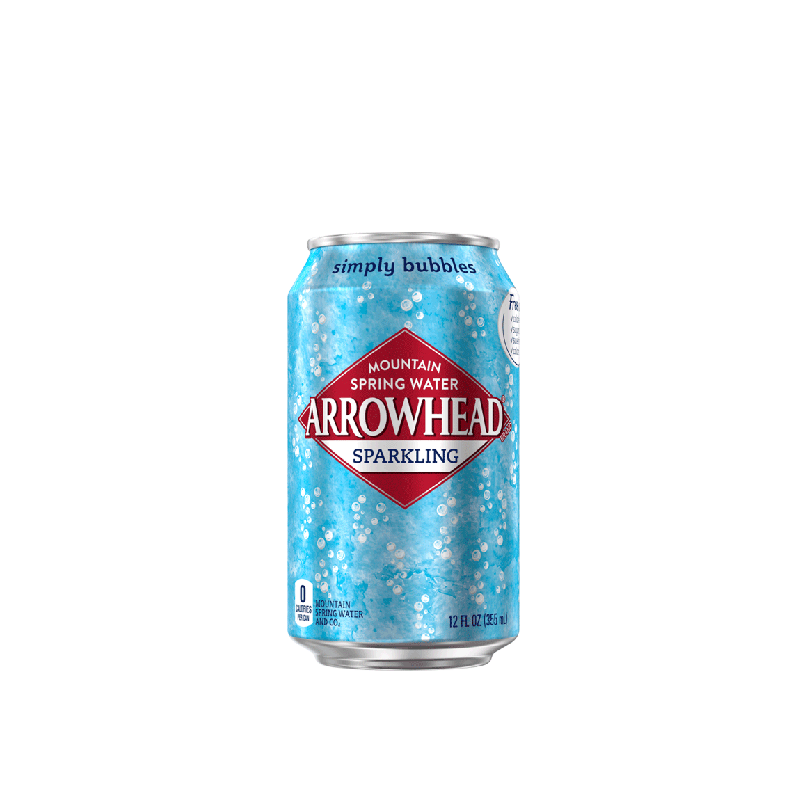 Arrowhead® Brand Sparkling 100% Mountain Spring Water - Simply Bubbles Image2