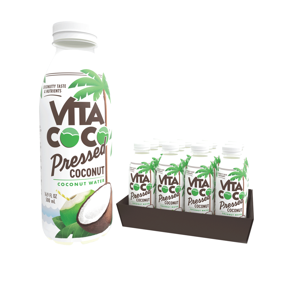 Vita Coco Pressed Coconut Water 16oz 12 Pack Readyrefresh