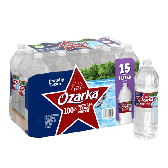Ozarka® Spring Water 1 Liter 15Pack ReadyRefresh