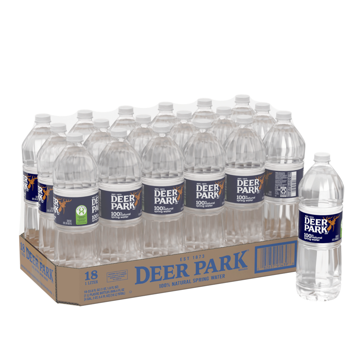 Deer Park® Spring Water | 1 Liter 18-Pack | ReadyRefresh