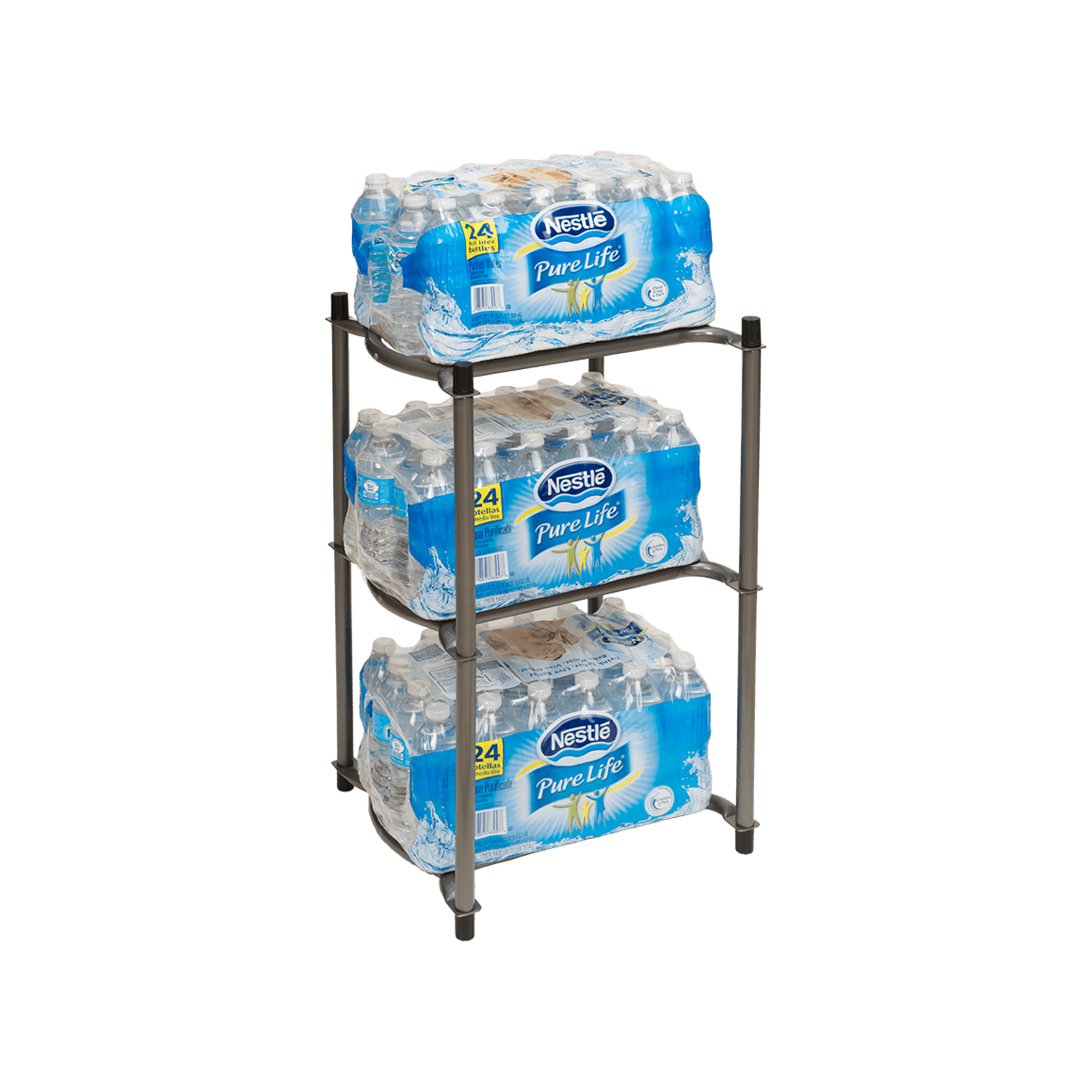 Modular Water Bottle Rack - Silver - Others - Others - 1 of 1