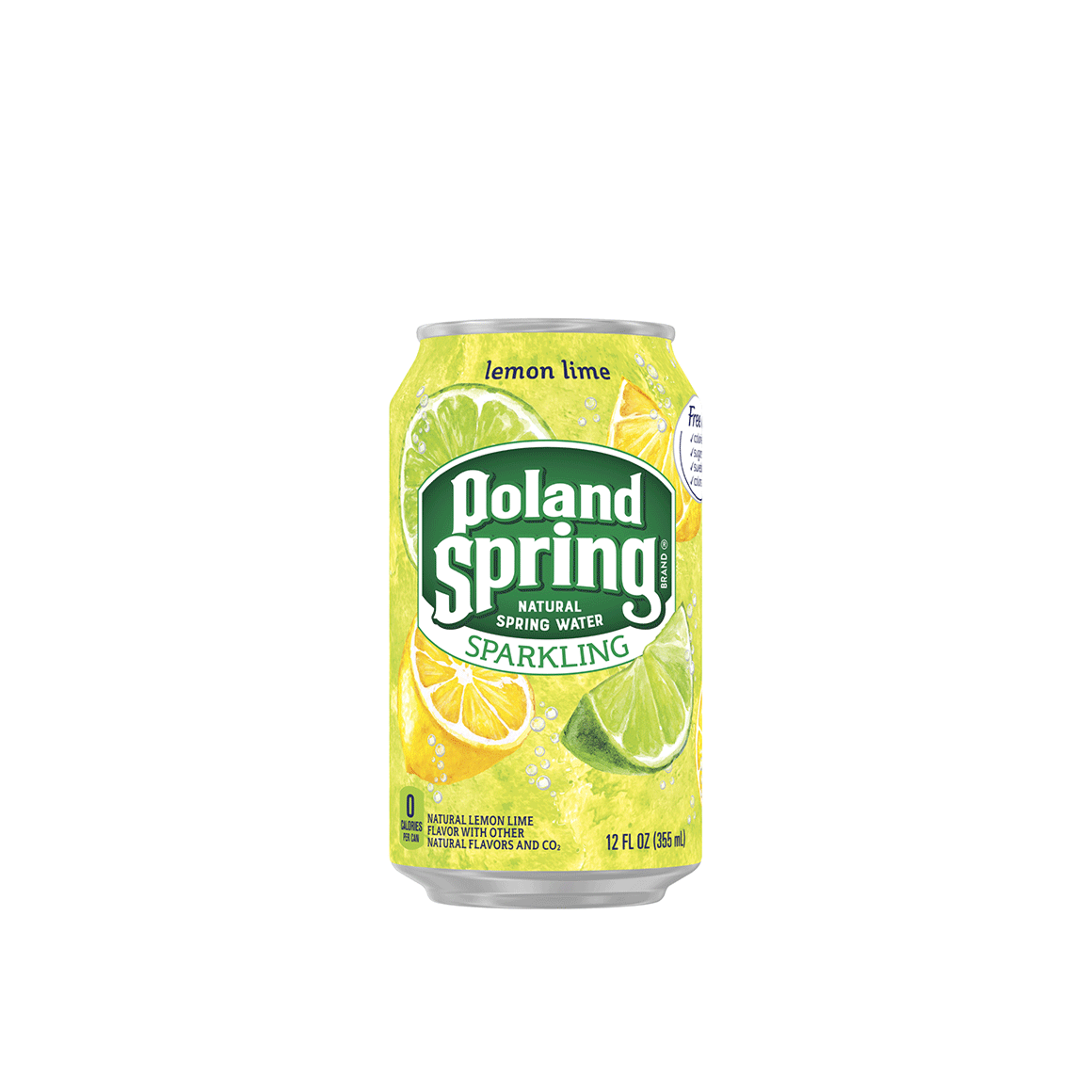 Poland Spring® Lemon Lime Sparkling Water | 12 oz Cans 24 ...