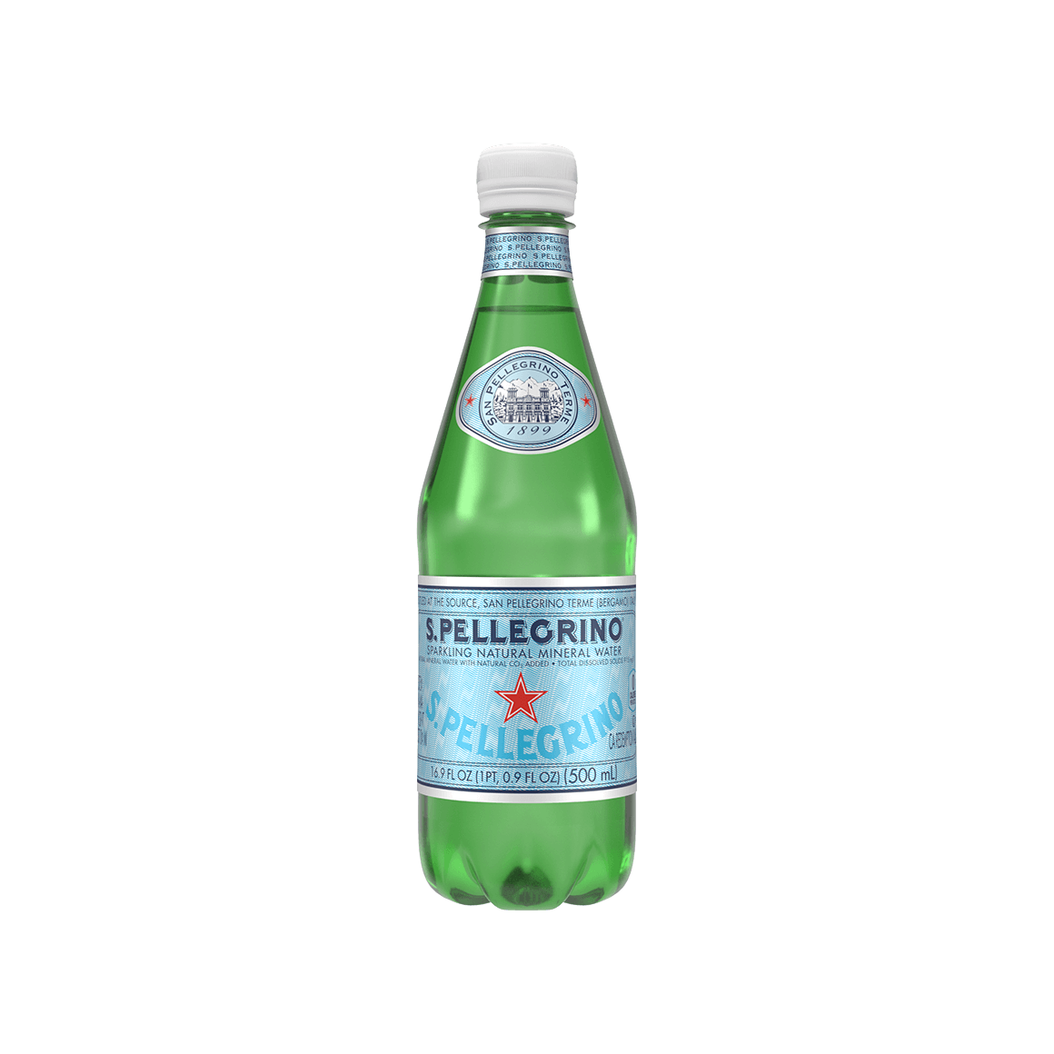 S.Pellegrino® Sparkling Mineral Water | .5 L Bottle 12 ...