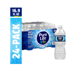 Pure Life® Purified Water 16.9 Fl Oz Plastic Bottle (24 Pack)