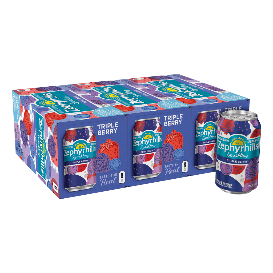 Zephyrhills® Triple Berry Sparkling Water