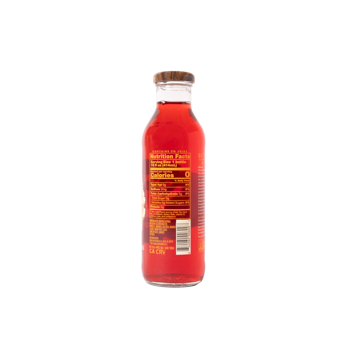 Shaka Tea® Mango Hibiscus Hawaiian Iced Tea Image3