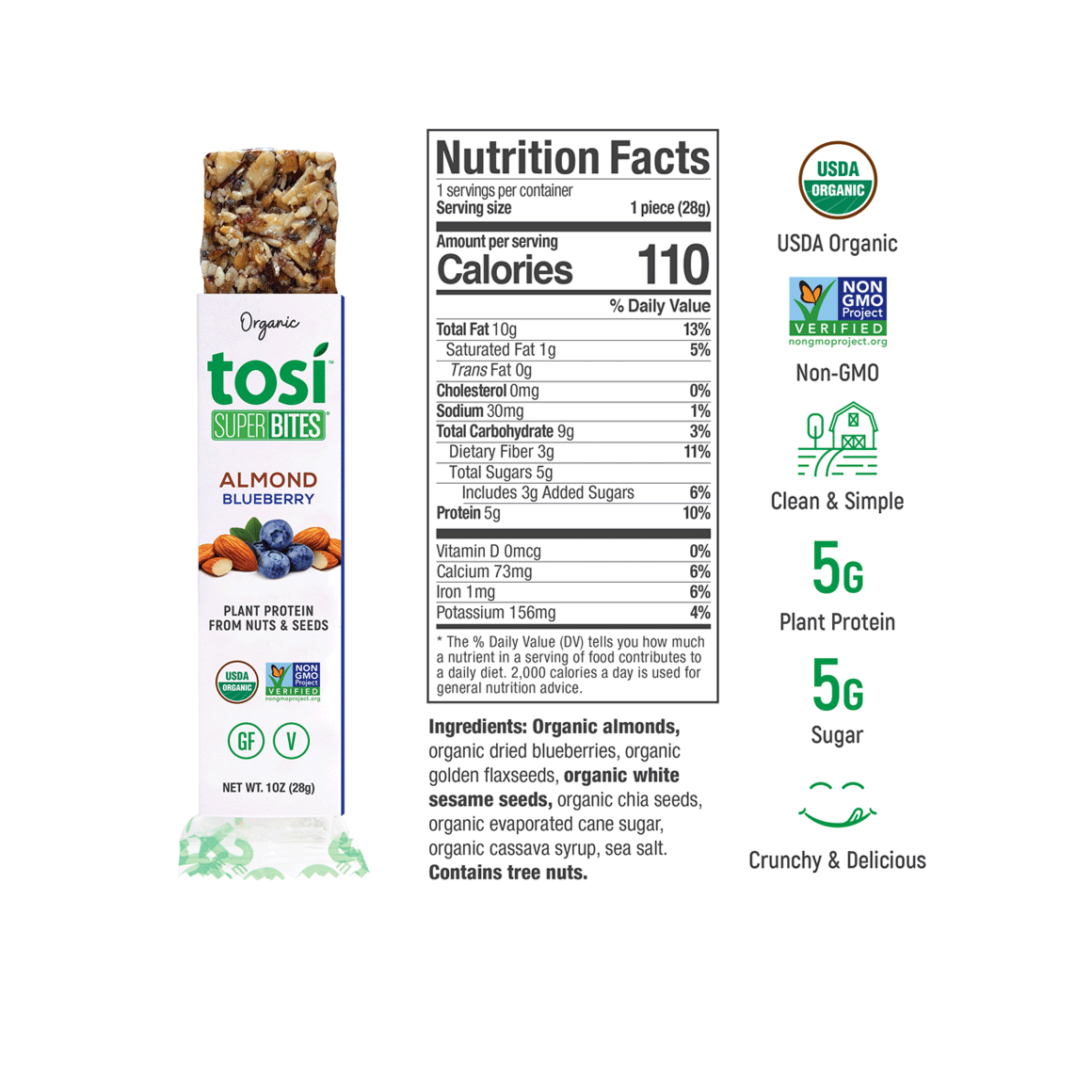 Tosi® Organic SuperBites - Healthy Snacking Combo Image3