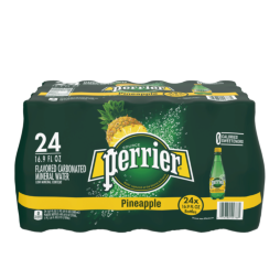Perrier® Carbonated Mineral Water Bottles - Pineapple