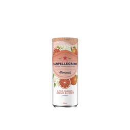Sanpellegrino® Momenti Blood Orange & Orange Blossom Italian Sparkling Drinks - Slim Cans