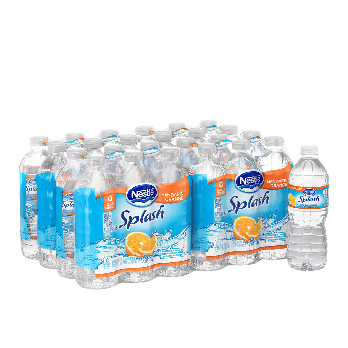 Nestlé® Splash Mandarin Orange Flavored Water .5 Liter 24Pack