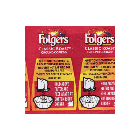 Folgers Coffee Classic Roast Vacket Packs 42 Ct Readyrefresh