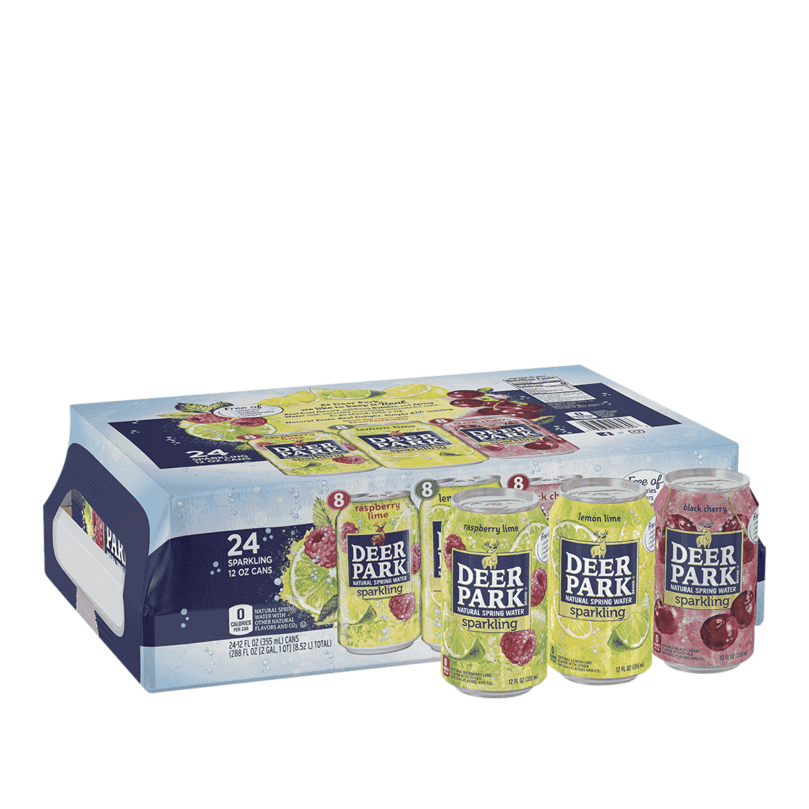 Deer Park® Rainbow Flavored Sparkling Water Variety Pack