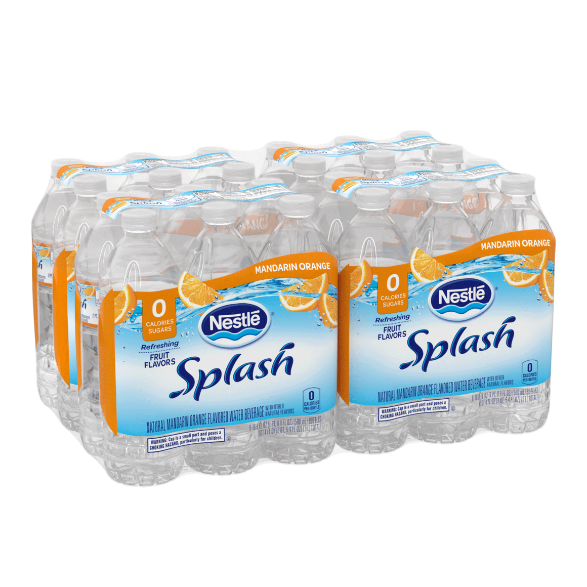 Nestlé® Splash Natural Mandarin Orange Flavored Water Image1
