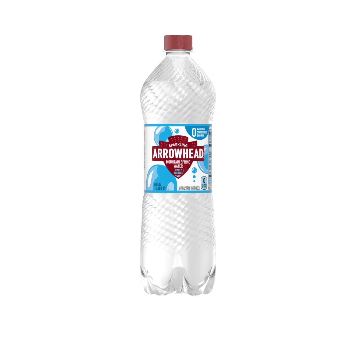 Arrowhead® Brand Sparkling 100% Mountain Spring Water - Simply Bubbles Image2