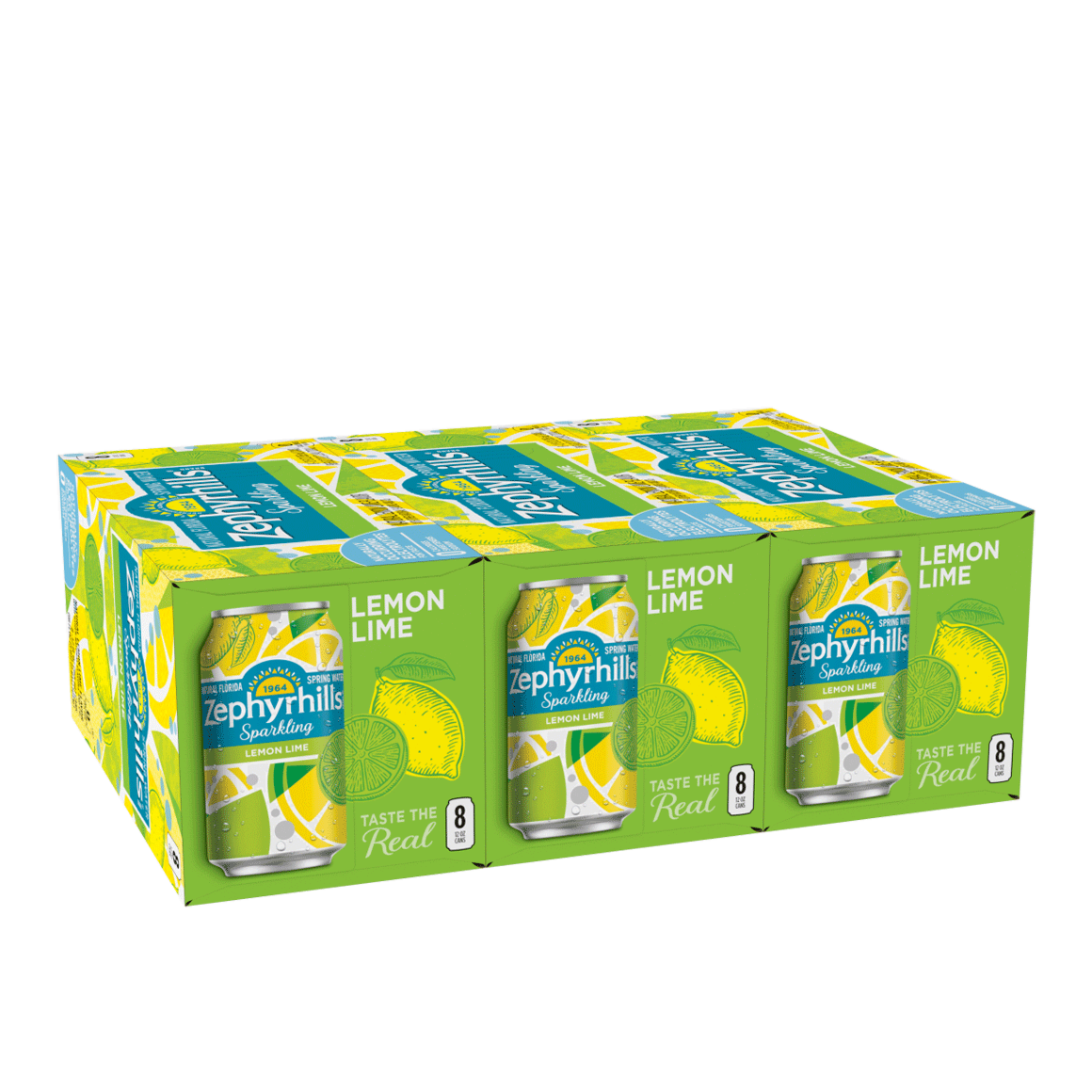 Zephyrhills® Lemon Lime Sparkling Water Image1
