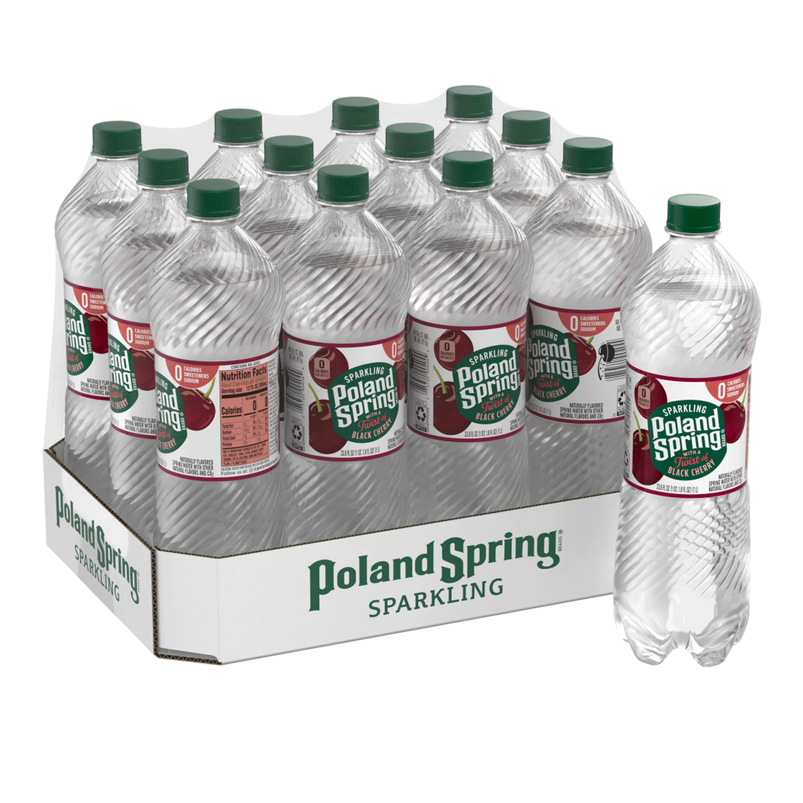 Poland Spring® Black Cherry Sparkling Water