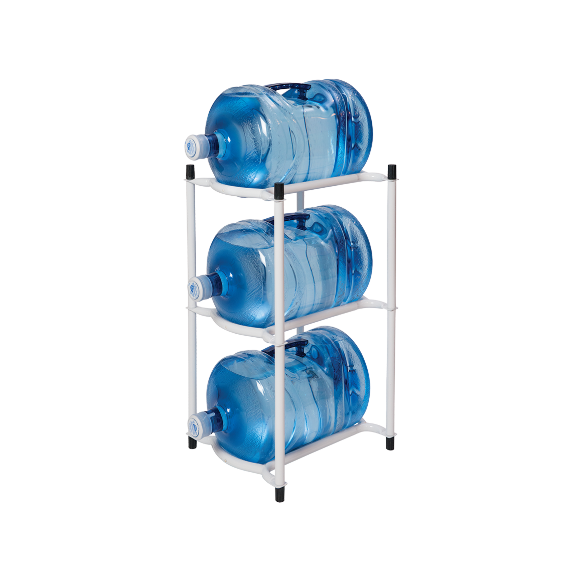Modular Water Bottle Rack - White