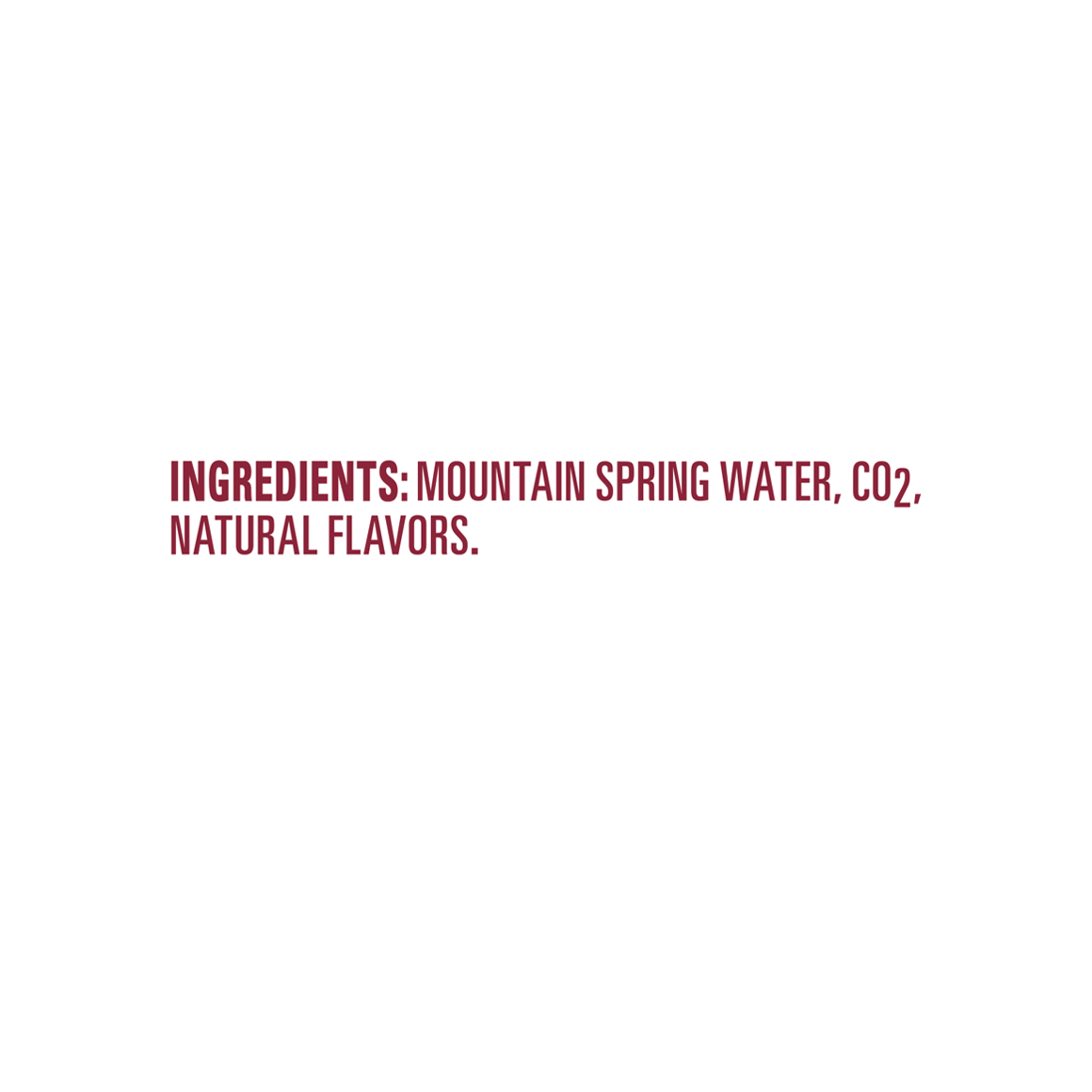 Arrowhead® Brand Sparkling 100% Mountain Spring Water - Triple Berry Image2